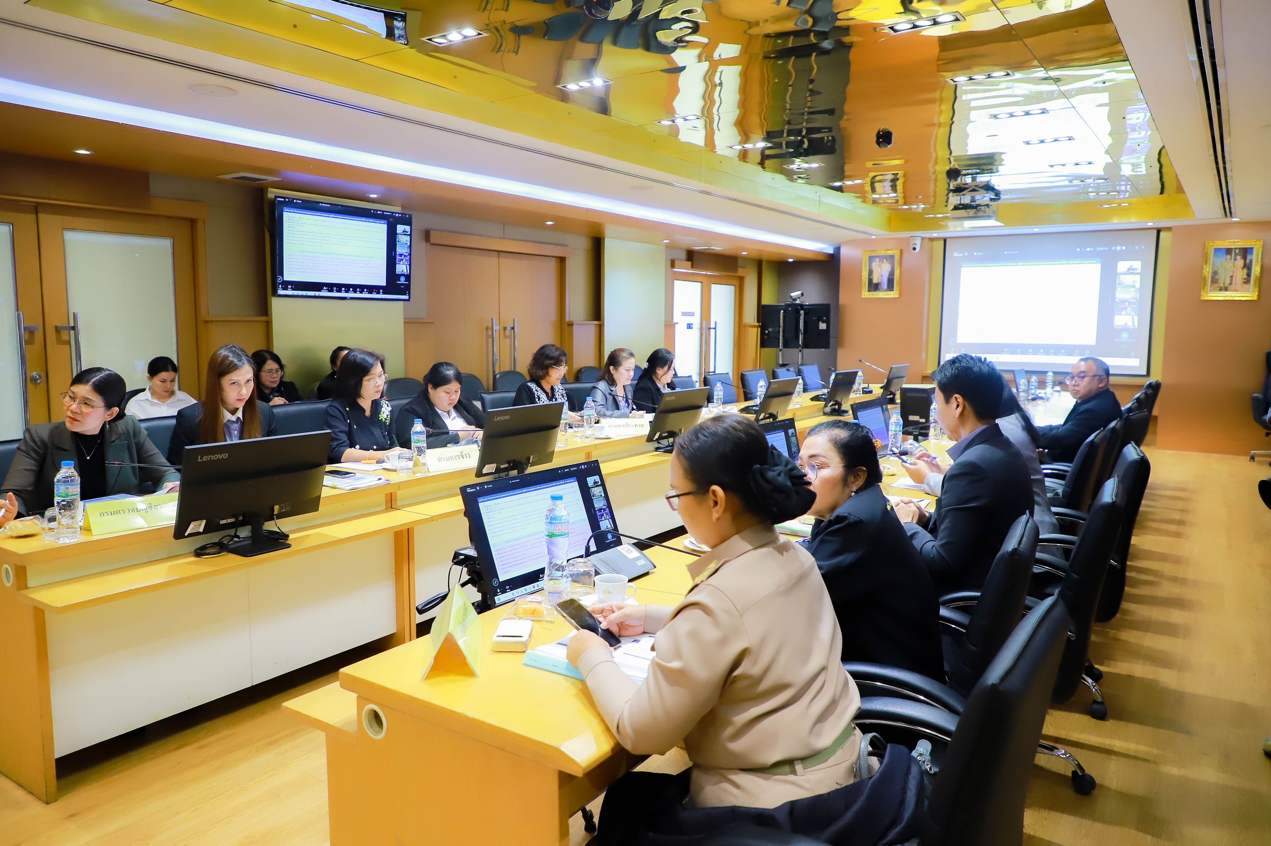 title - รองเลขาธิการ ส.ป.ก. ร่วมการประชุมคณะกรรมการกำกับการประเมินผลการปฏิบัติราชการ ของส่วนราชการในกระทรวงเกษตรและสหกรณ์ ครั้งที่ 2/2569